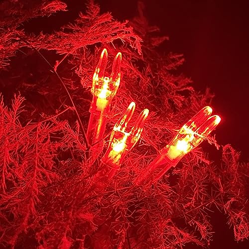 DEEPOWER Lighted Nocks X/5.2mm 6 PCS LED Arrow Nock Universal for Arrows with .204 .233 .244 .246 Inside Diameter, Screwdriver Included