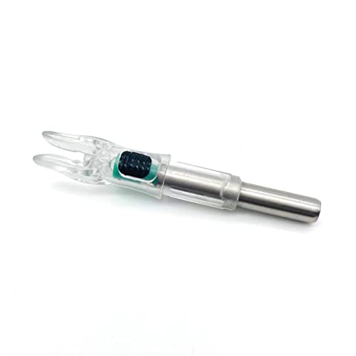 DEEPOWER S Lighted Nocks for Arrows .244/6.2mm 6 Pack Lighted Arrow Nocks for Archery Hunting