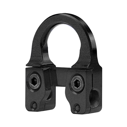 Bowstring Metal D Loop Nocking Loop Buckle Bow Release Aid U Nok Ring with Wrench for Archery Hunting