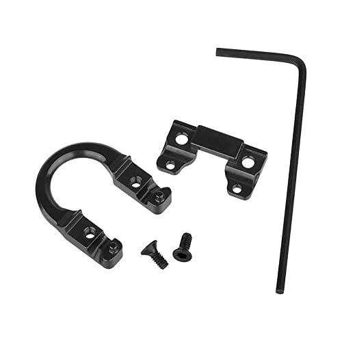 Bowstring Metal D Loop Nocking Loop Buckle Bow Release Aid U Nok Ring with Wrench for Archery Hunting