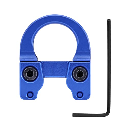 Bowstring Metal D Loop Nocking Loop Buckle Bow Release Aid U Nok Ring with Wrench for Archery Hunting