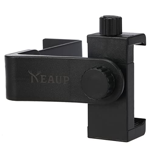 KEAUP Universal Cell Phone Holder Mount 360° Smartphone Compound Bow Adapter for Smartphone Camera with 2 Installation Methods