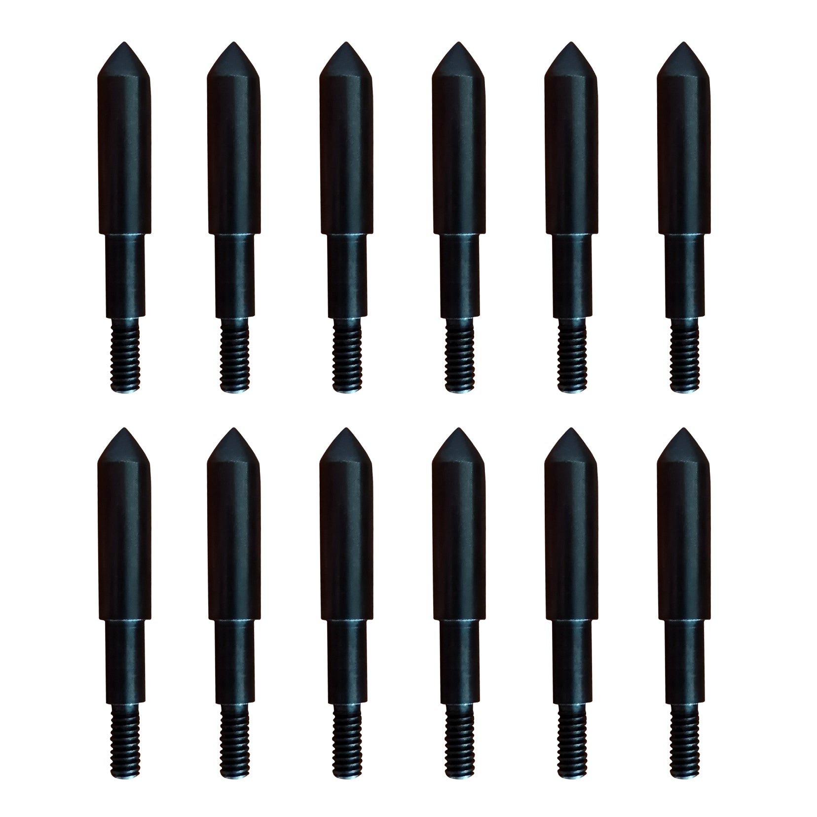 Archery Bullet Field Points 75/85/100/125 Grain, 12/Pack Screw-in Arro ...