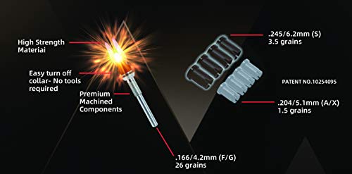 DEEPOWER Arrow Nock Bow String Light Up No Tool Require Automatically LED Lighted Nock 3+1/Pack